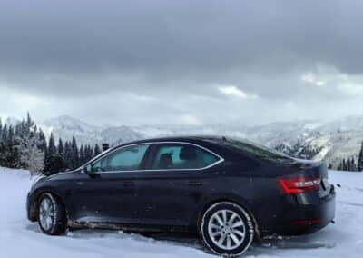 Ski transfer Škoda Superb